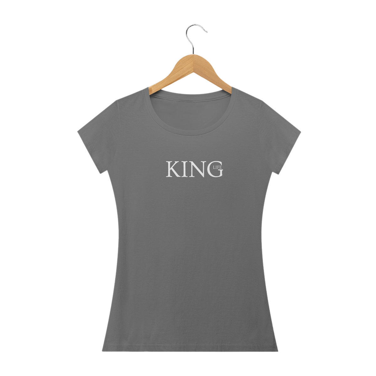 Nome do produto: Camisa King Life Baby Long stoned