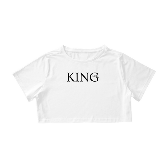 Camisa Cropped King Life Chest 2