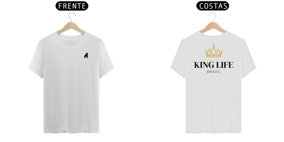 Camiseta King Life Brazil