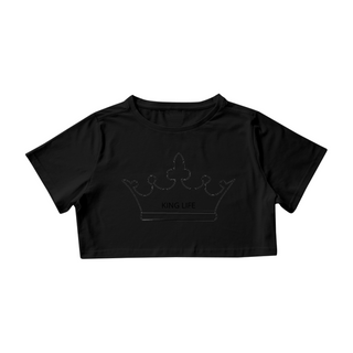 Nome do produtoCamisa Cropped King Life Crown