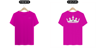 Nome do produtoCamiseta King Life Coroa white