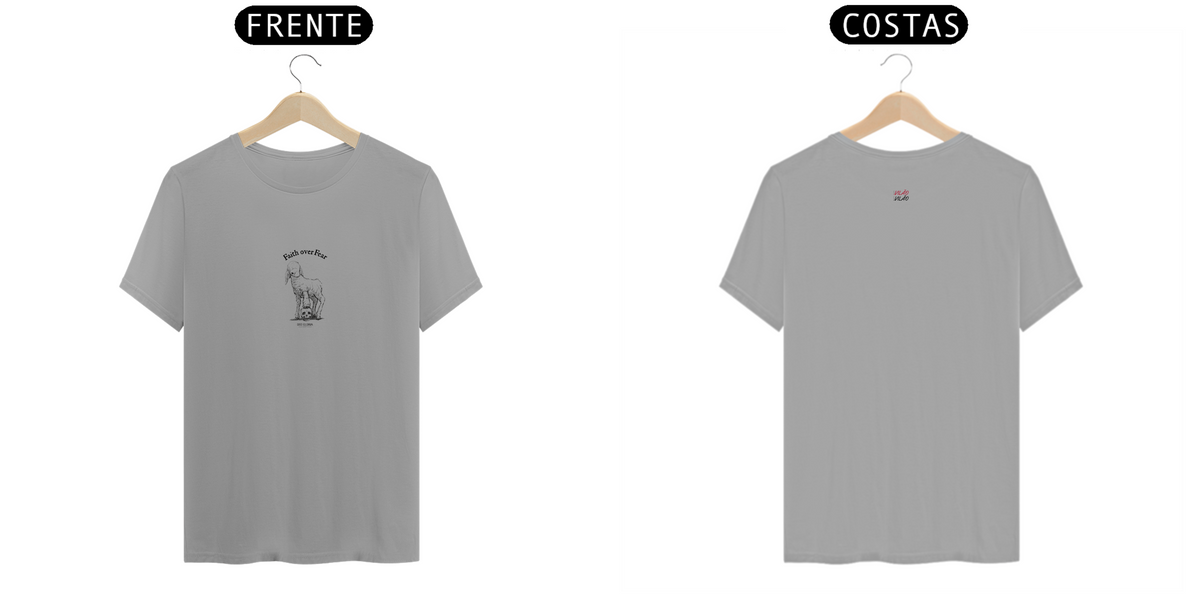 Nome do produto: Fé - Camiseta Quality