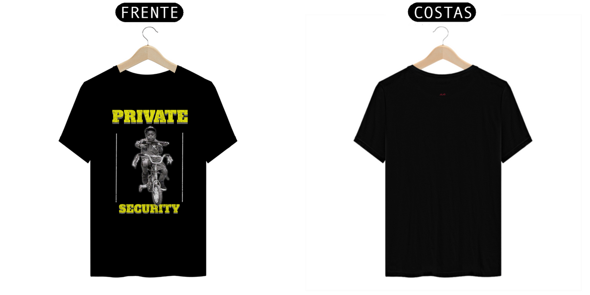 Nome do produto: Private Security 1 - Camiseta Quality