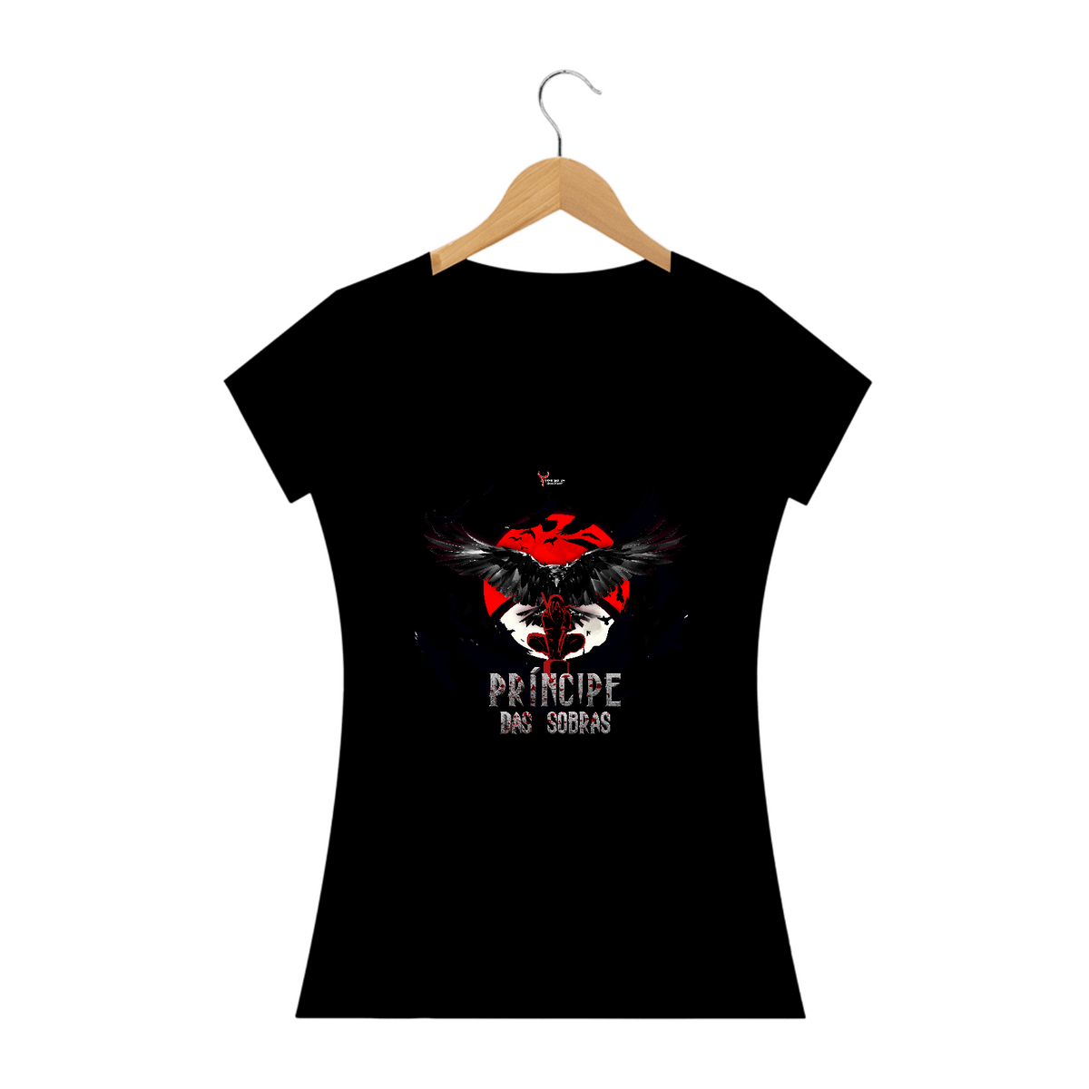 Nome do produto: Camiseta Itachi Príncipe das Sombras - Feminina -Baby Long Prime