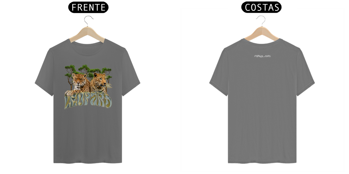 Nome do produto: Camiseta Estonada Leopard