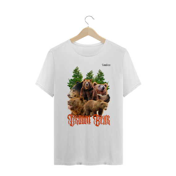 Camiseta Plus Size Brown Bear