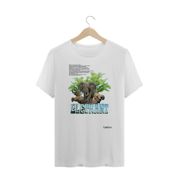 Camiseta Plus Size Elephant