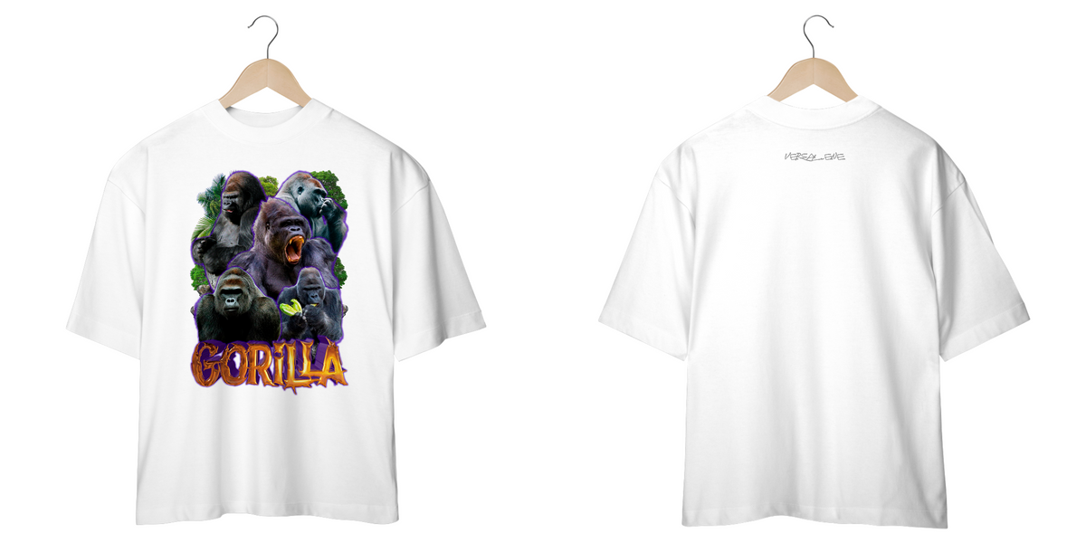 Nome do produto: Camiseta Oversized Gorilla