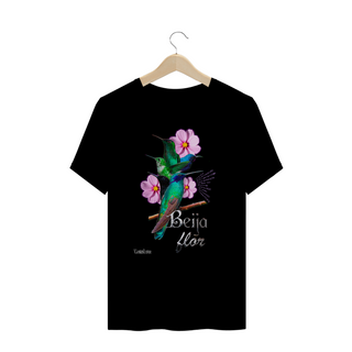 Camiseta Plus Size Beija Flor 