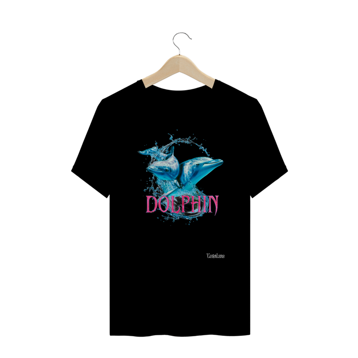 Nome do produto: Camiseta Plus Size Dolphin