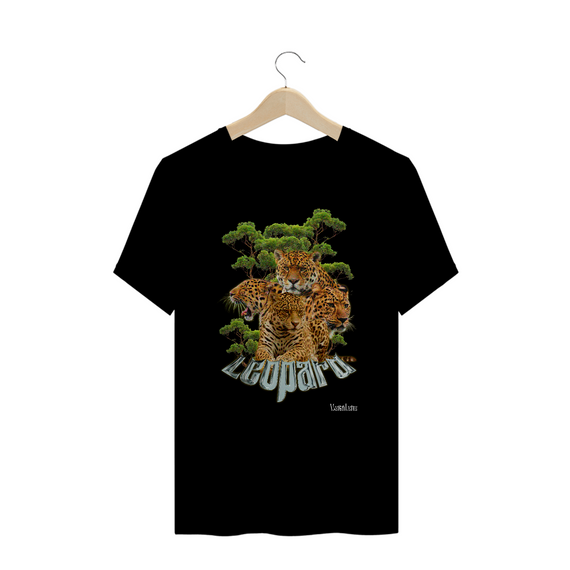 Camiseta Plus Size Leopard