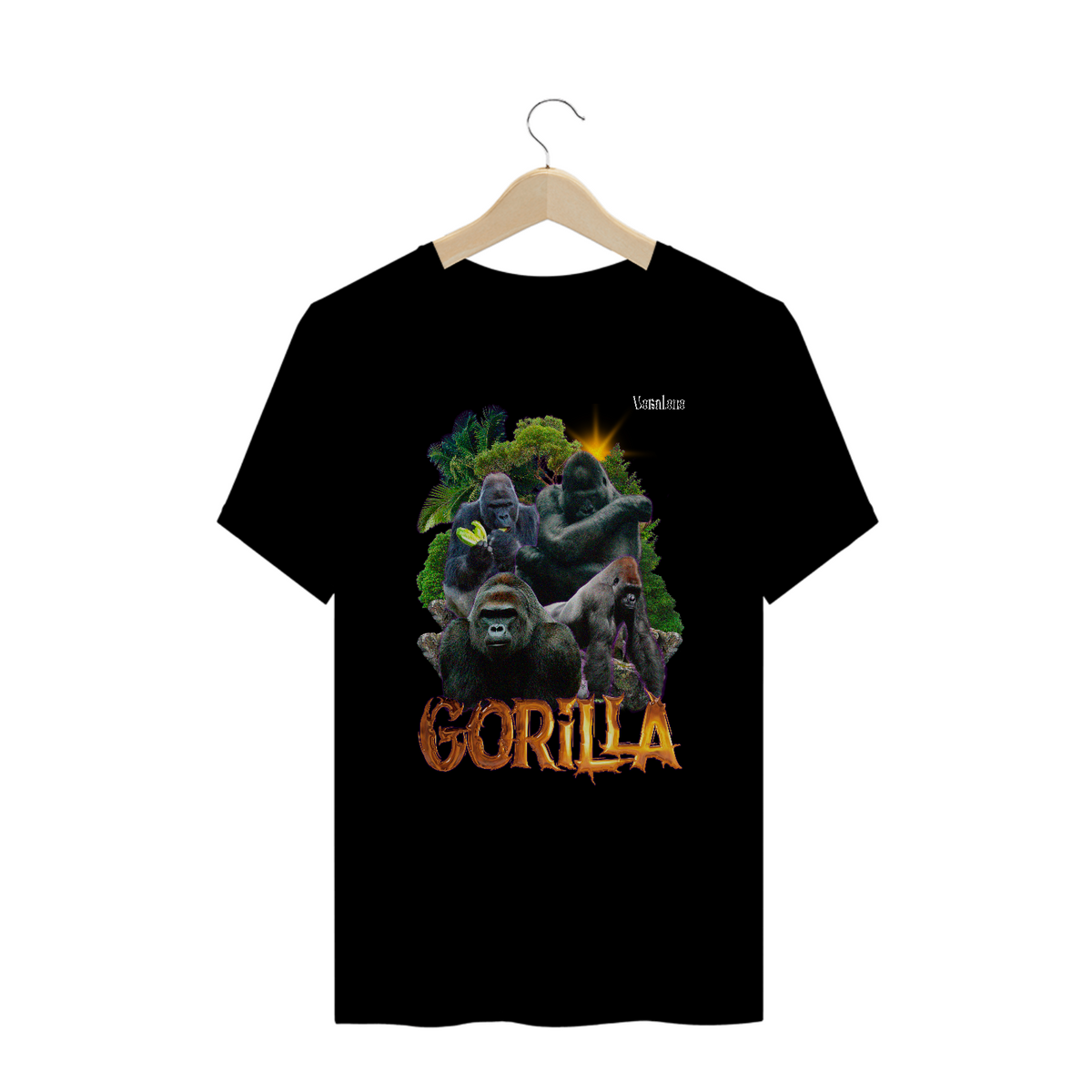 Nome do produto: Camiseta Plus Size Gorilla 