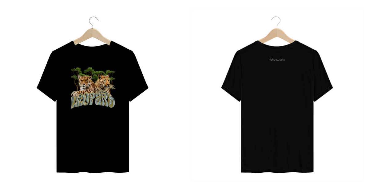 Nome do produto: Camiseta Plus Size Leopard