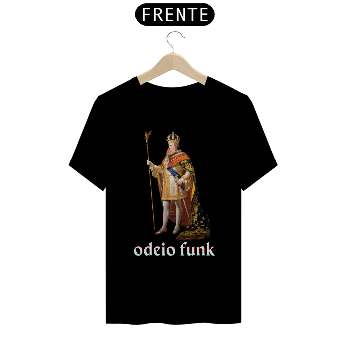 Nome do produto: Camiseta Odeio Funk