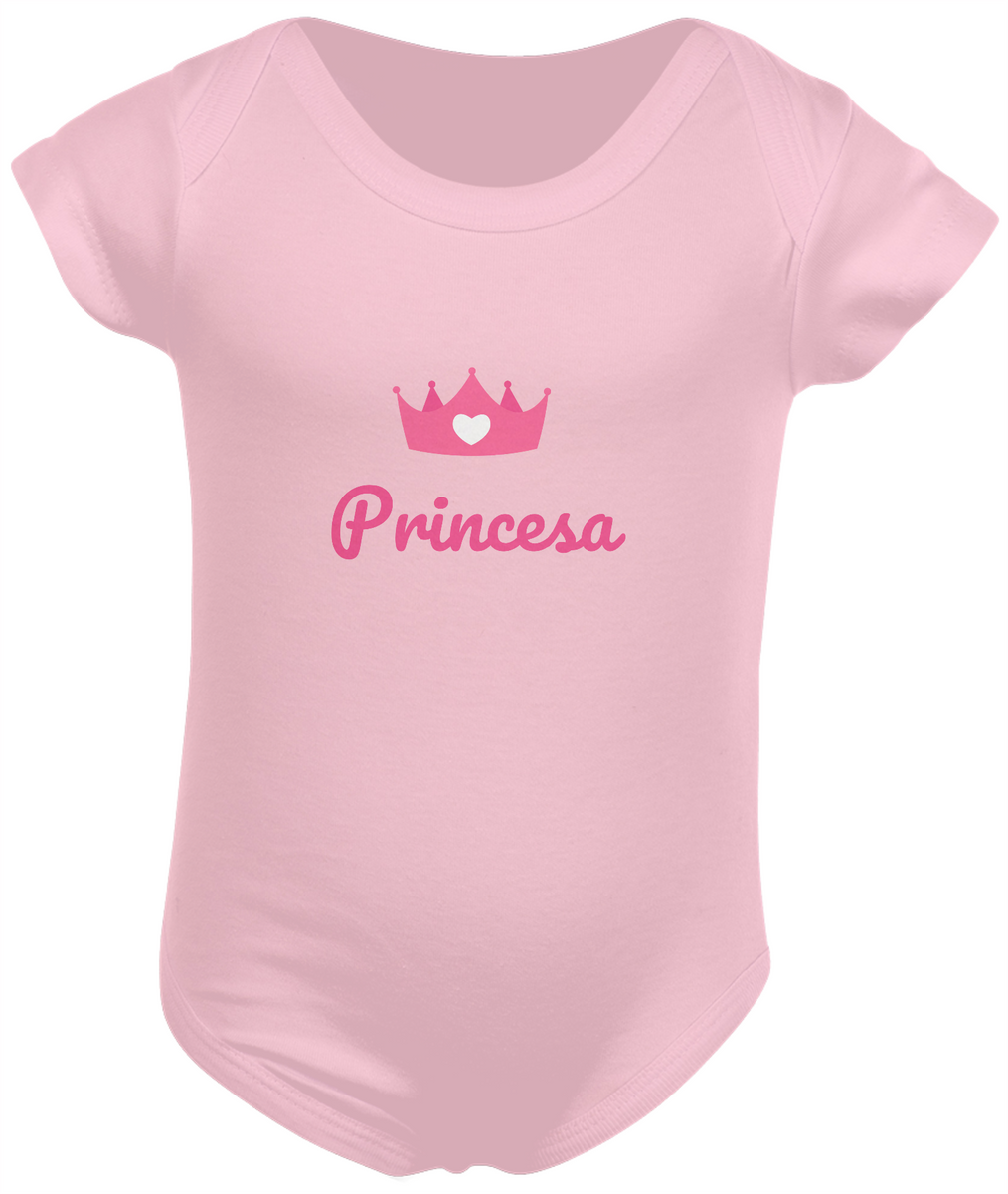 Nome do produto: Princesa  - Modelo body infantil