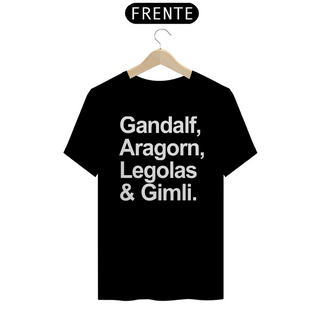 Nome do produtoCAMISETA GANDALF, ARAGORN, LEGOLAS & GIMLI