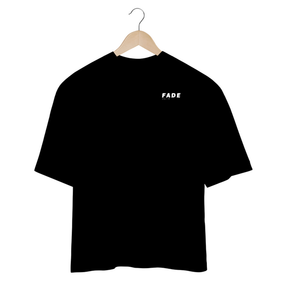 Camiseta Oversized FADE Branded (White Logo)