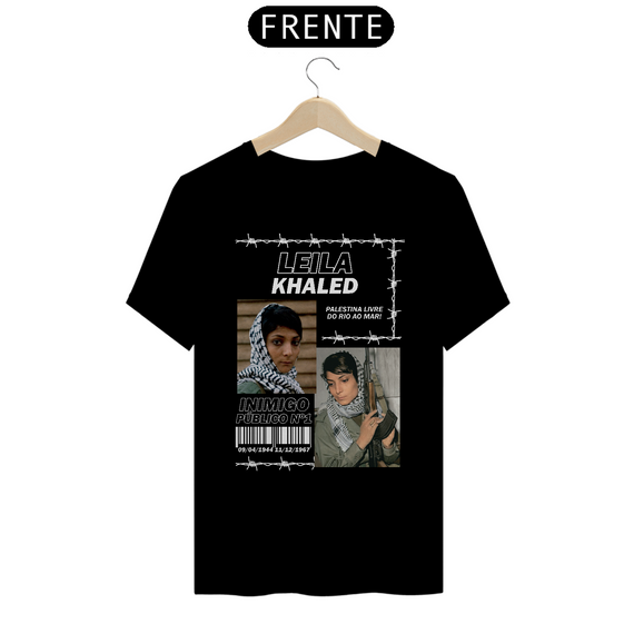 Camiseta - Leila Khaled - Inimigo n°1