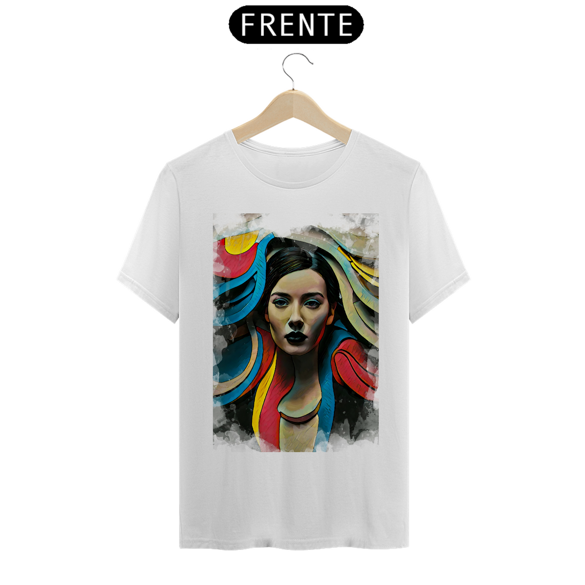 Nome do produto: Camiseta art style woman