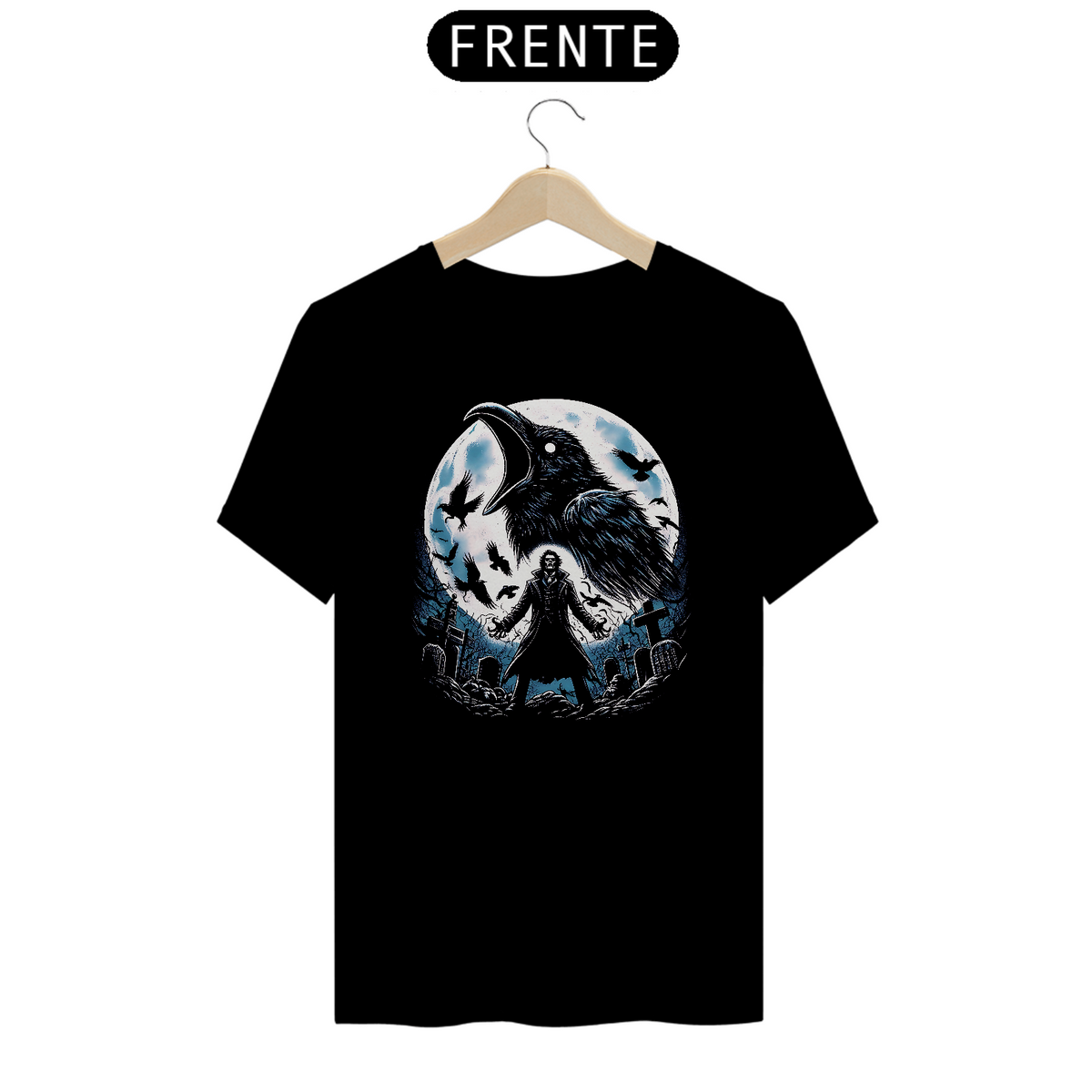 Nome do produto: Camiseta Classic Movie The Raven