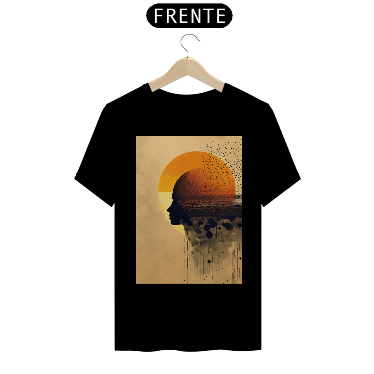 Nome do produto: Camiseta art style sun