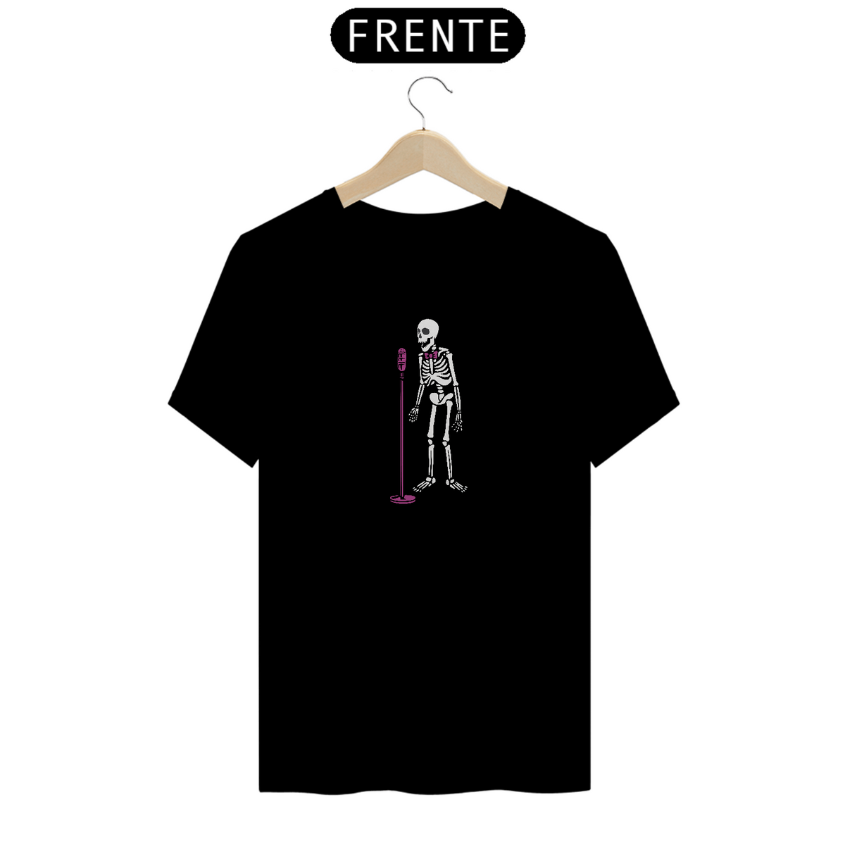 Nome do produto: Camiseta Skull Singer