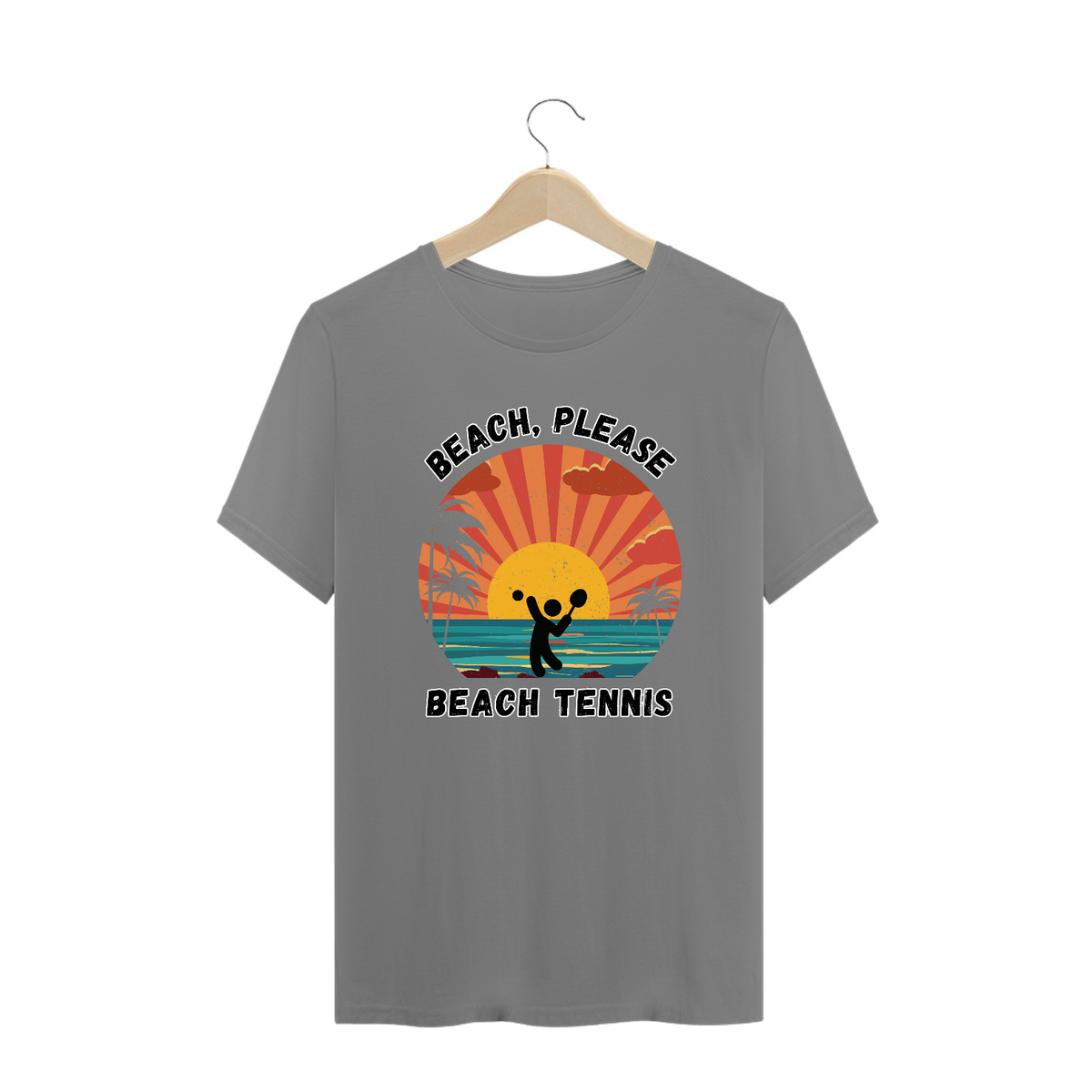 Nome do produto: T-shirt Plus Size Beach 02