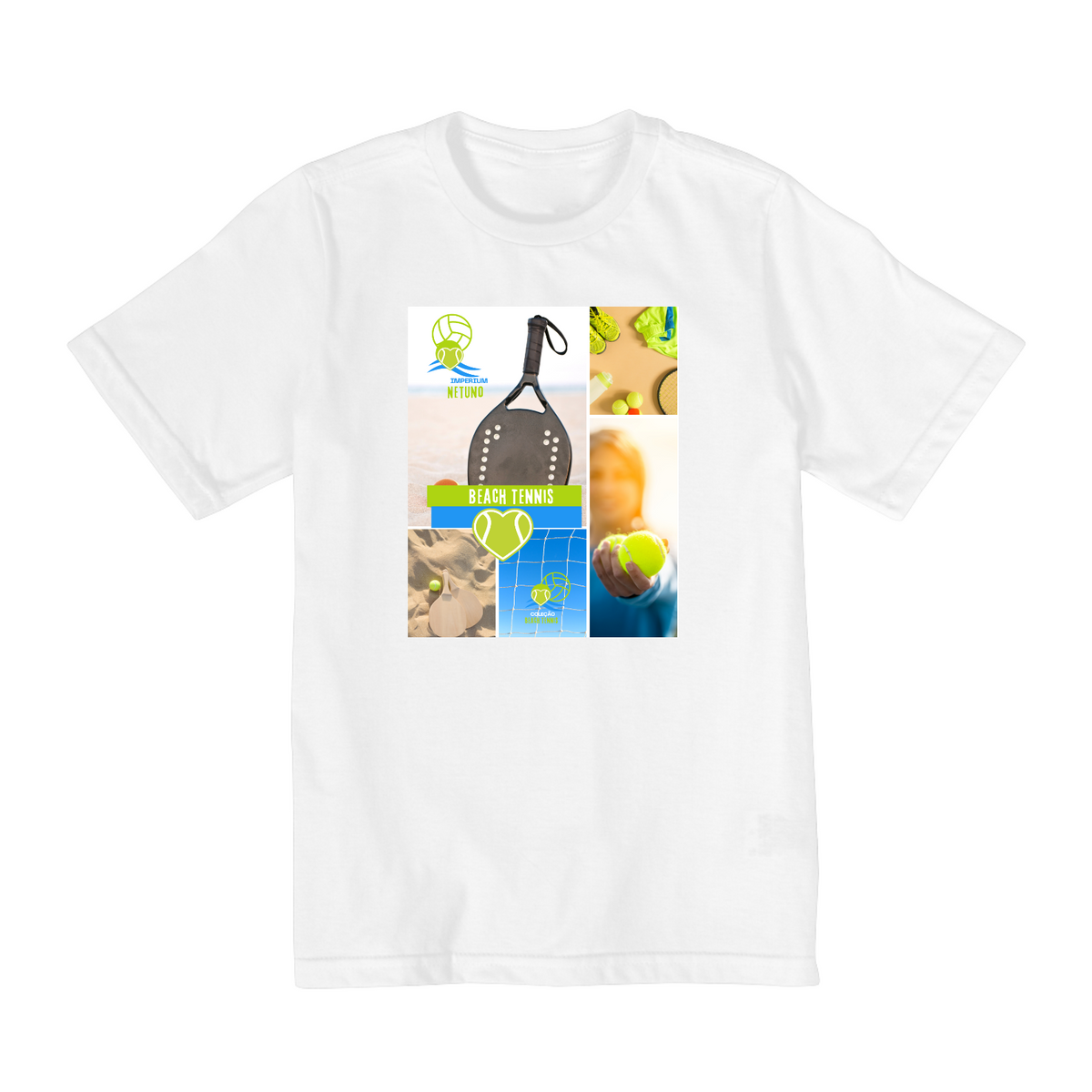 Nome do produto: T-shirt Infantil 10-14 Beach 06