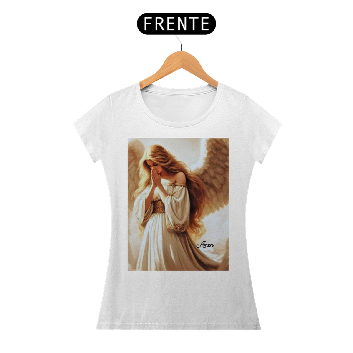 Nome do produto: T-Shirt Feminina Sacra 14