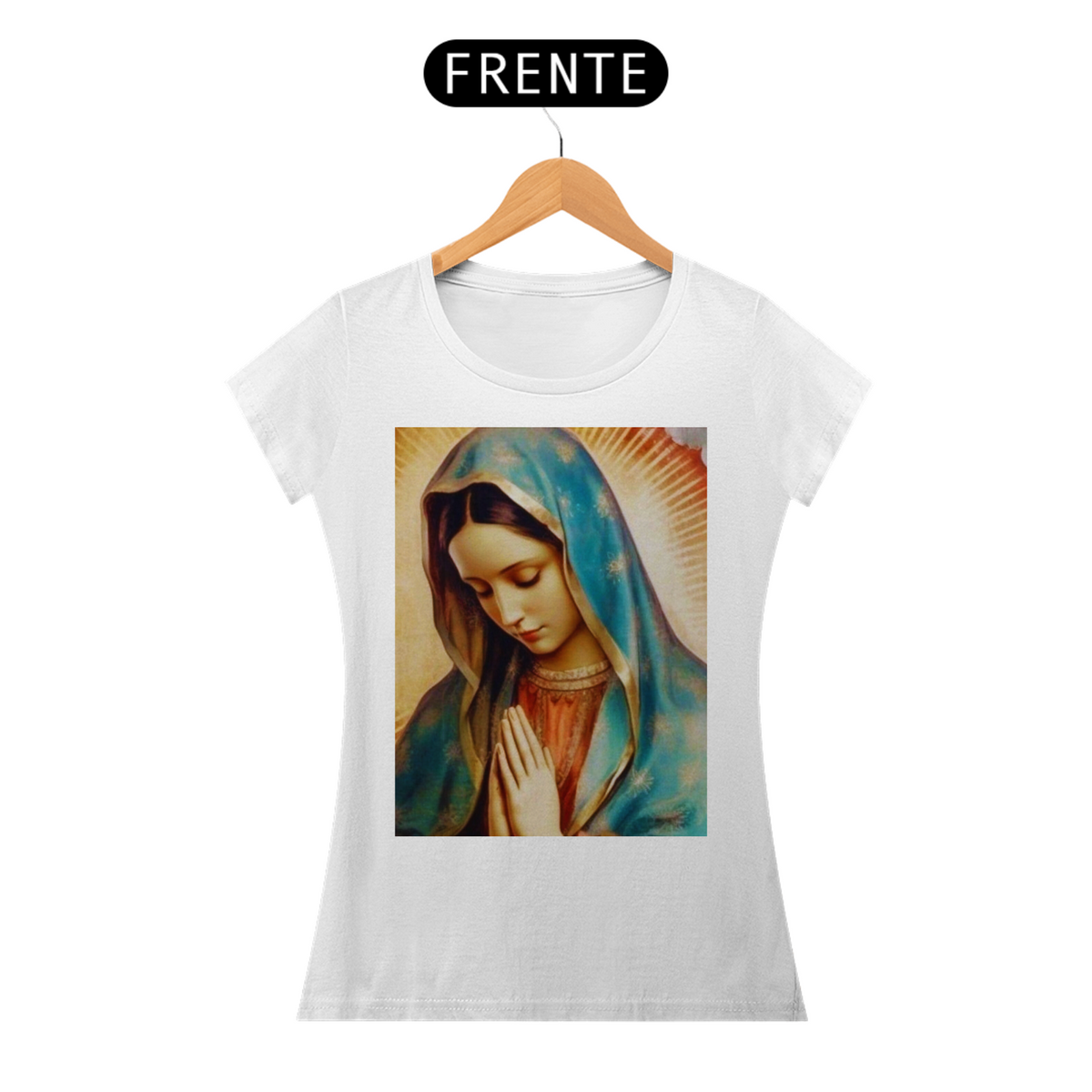 Nome do produto: T-Shirt Feminina Sacra 16