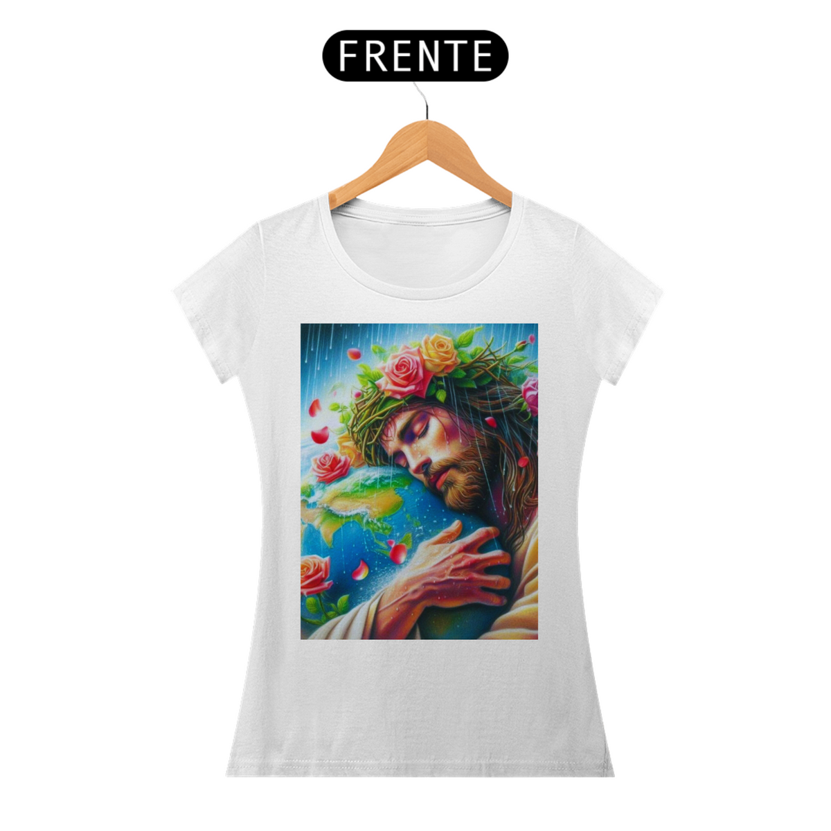 Nome do produto: T-Shirt Feminina Sacra 17