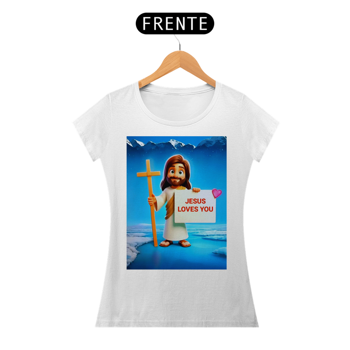 Nome do produto: T-Shirt Feminina Sacra 29