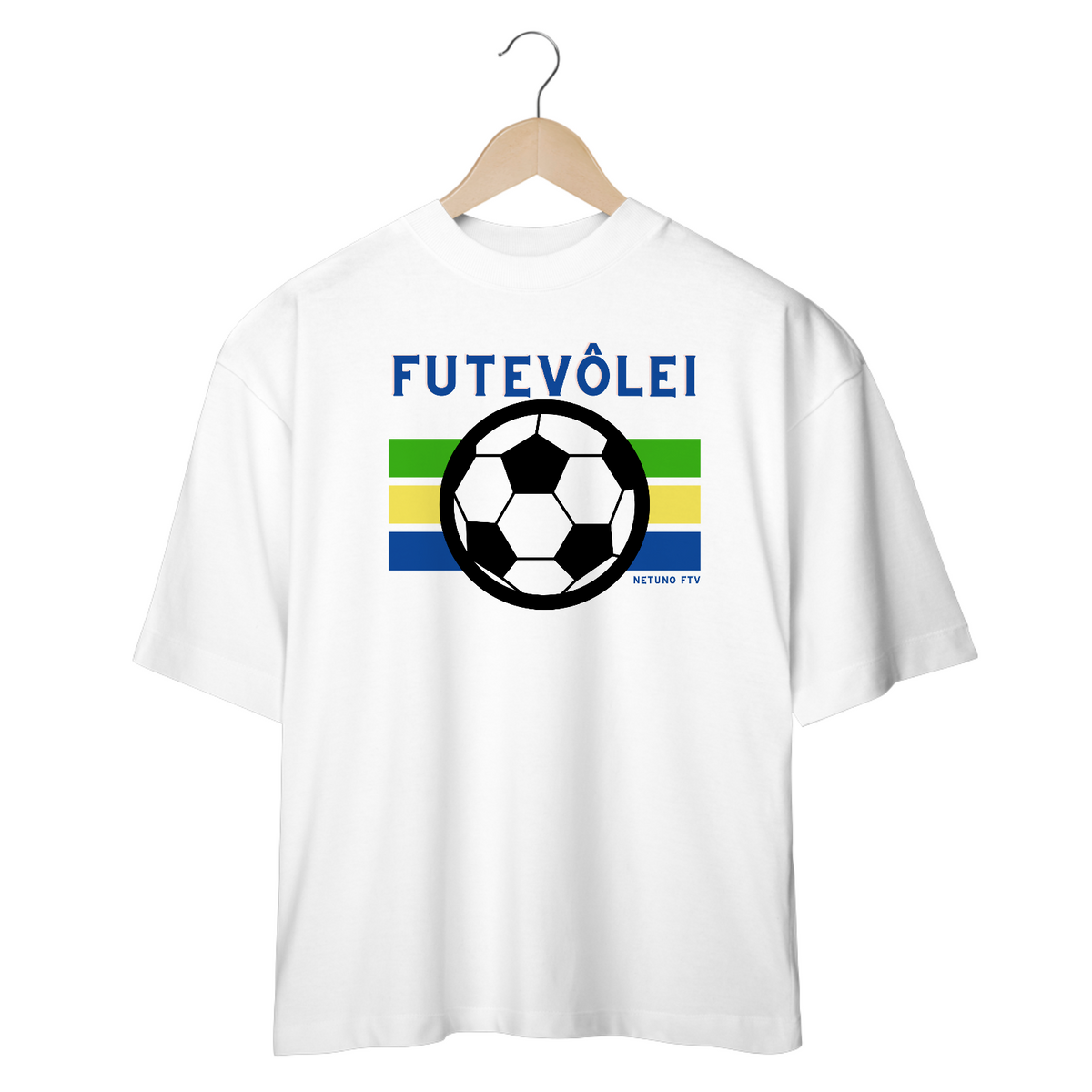 Nome do produto: T-Shirt Oversized Futevôlei 26