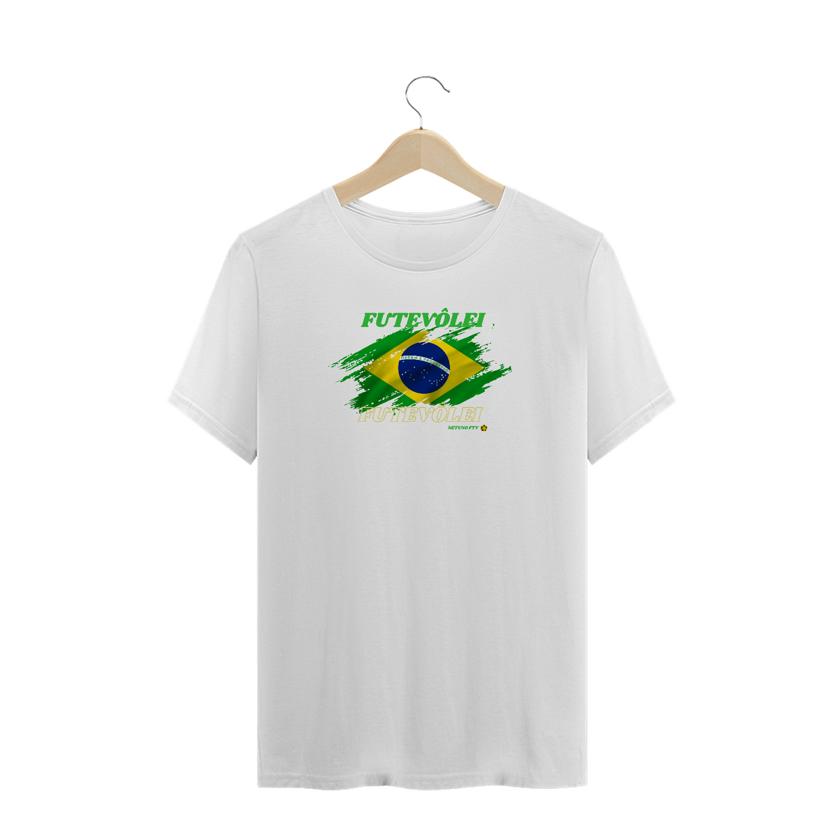 Nome do produto: T-Shirt Plus Size Futevôlei 27