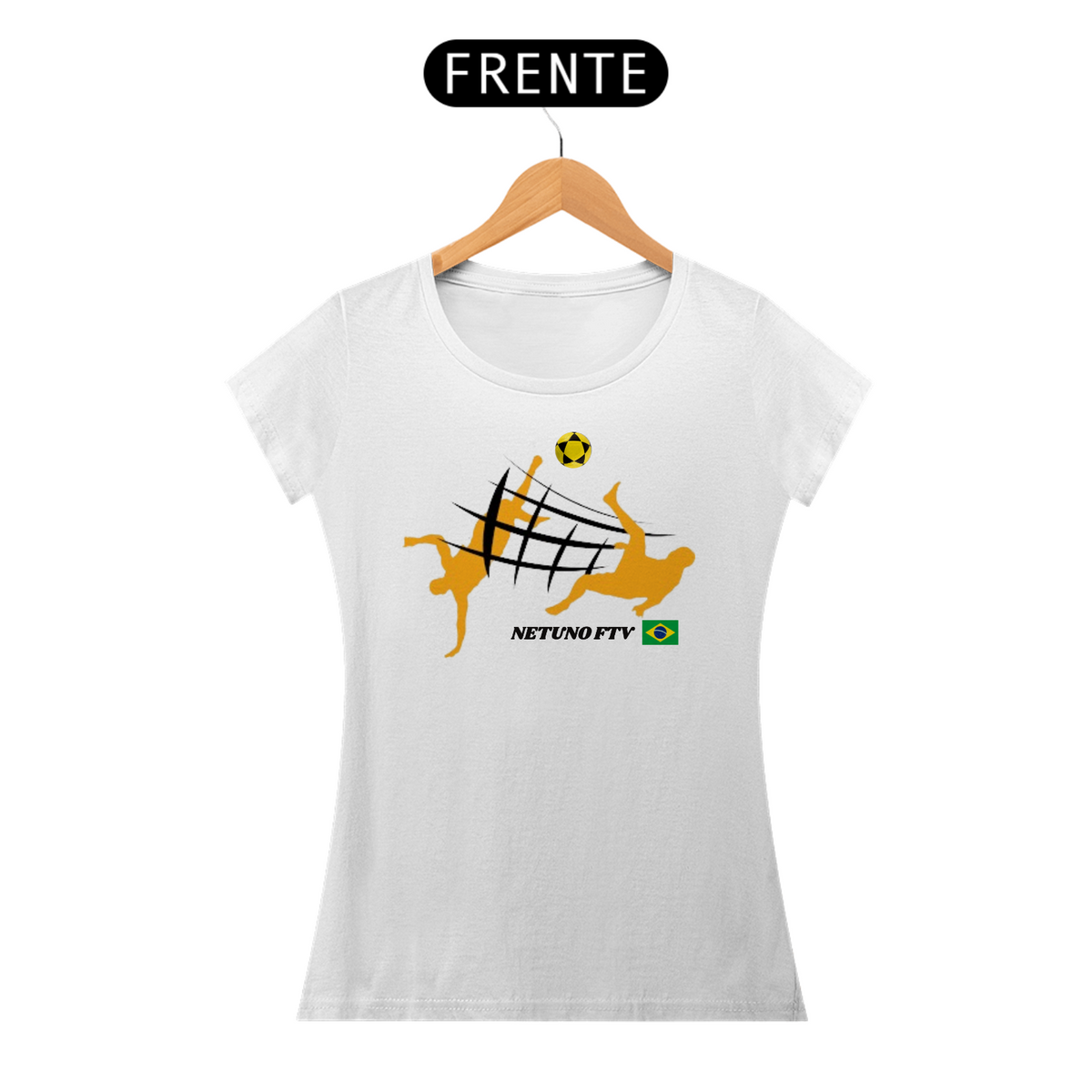 Nome do produto: T-Shirt Feminina Futevôlei 28