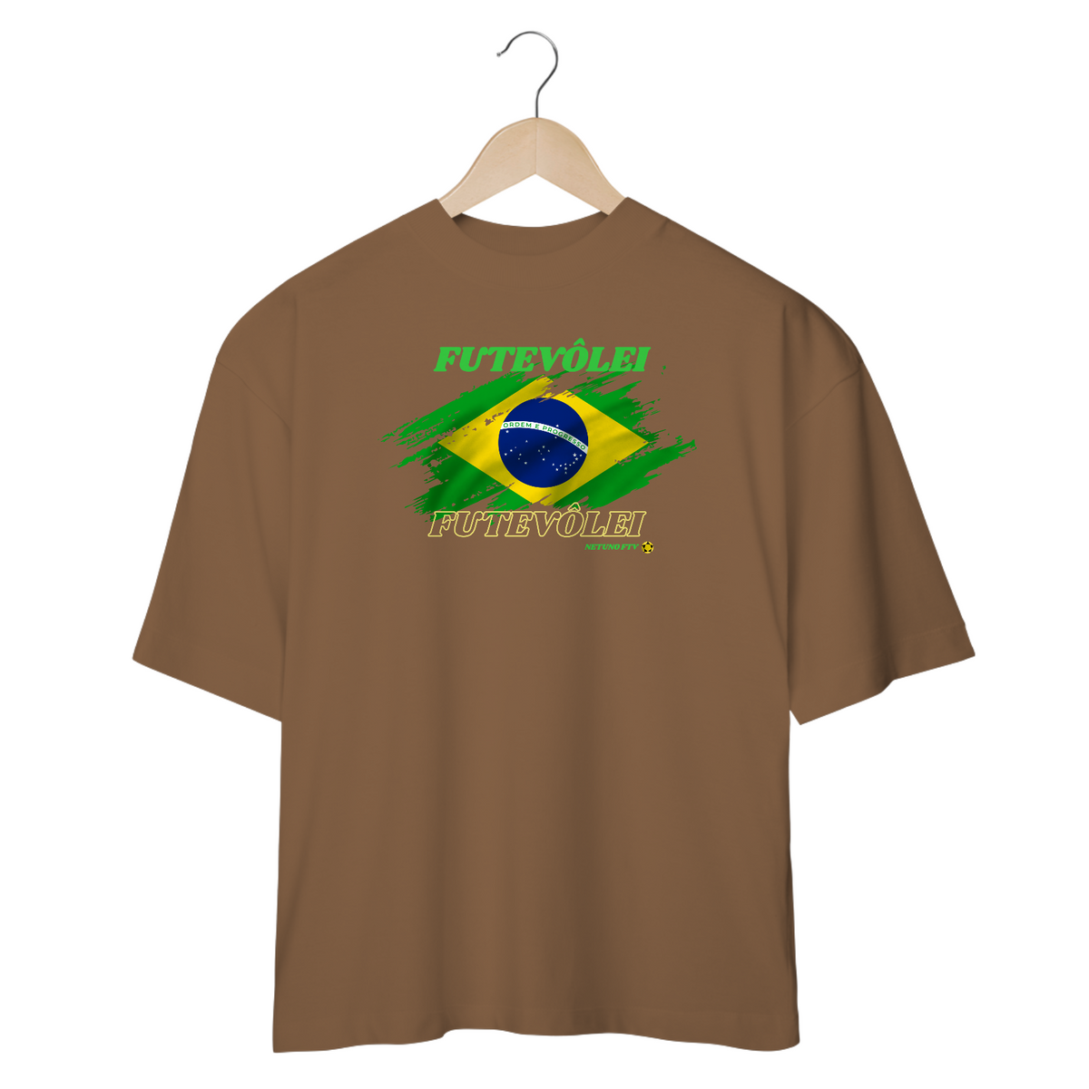 Nome do produto: T-Shirt Oversized Futevôlei 27