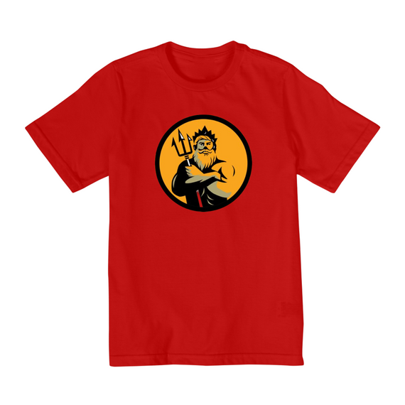 T-Shirt Infantil 2-8 Netuno 02