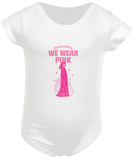 Nome do produtoBODY INFANTIL ON HALLOWEEN WE WEAR PINK