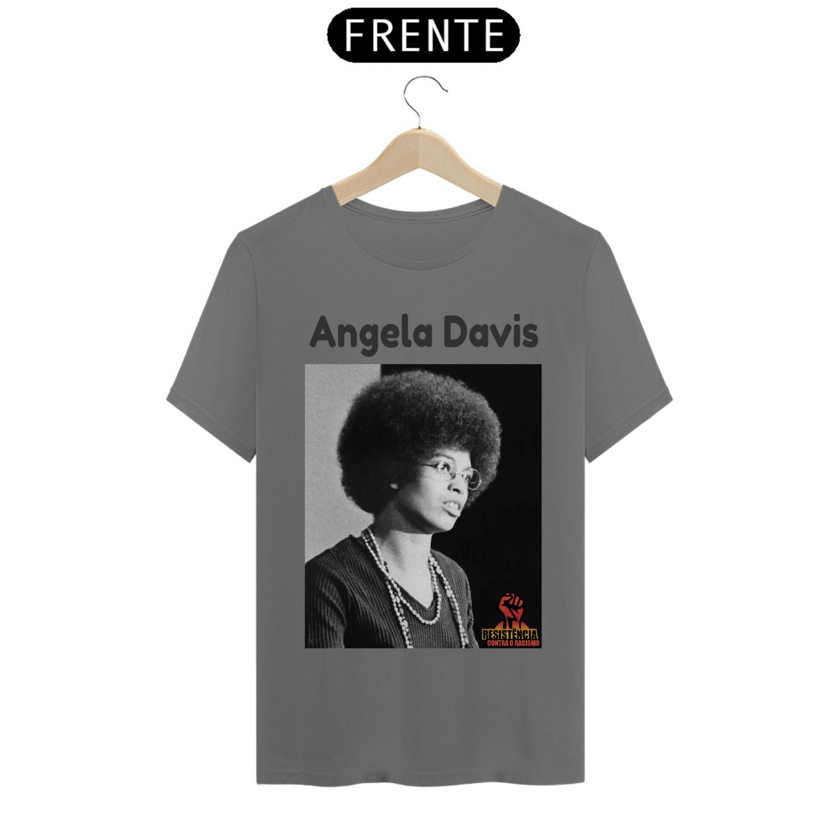 Nome do produto: camisa Angela Davis