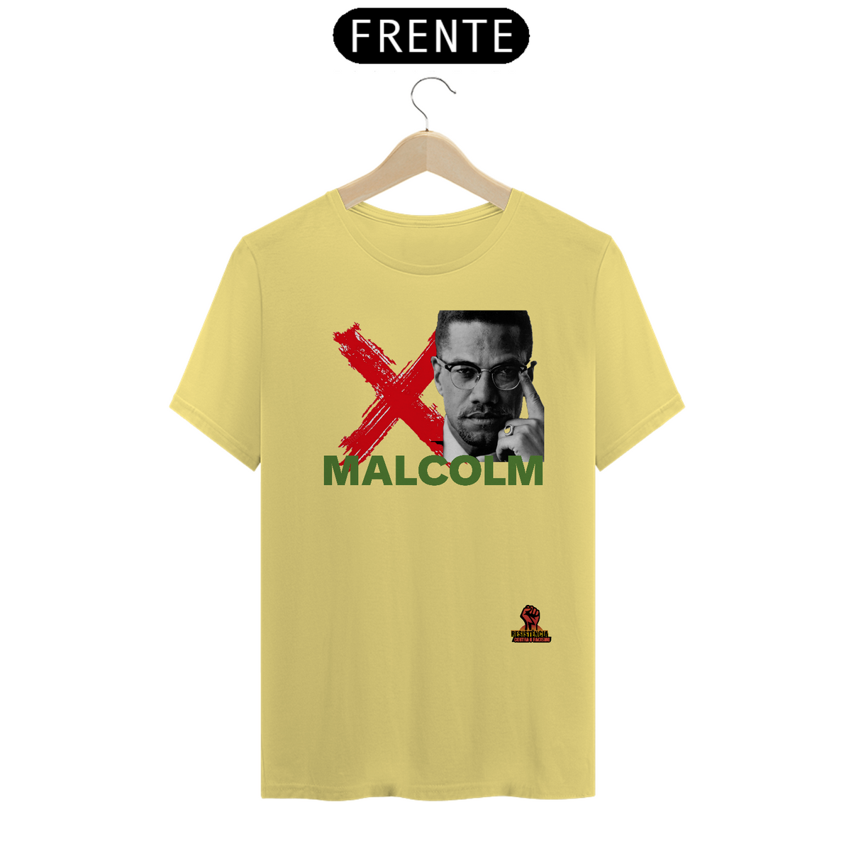 Nome do produto: Camisa Malcolm X