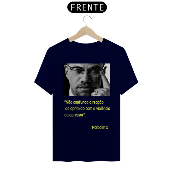 Camisa Malcolm X