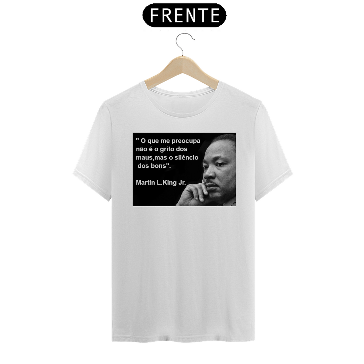 Nome do produto: camisa Martin Luther King
