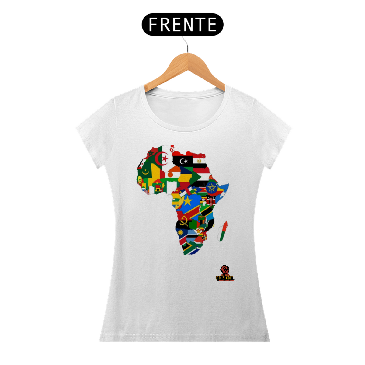 Nome do produto: camisa feminina africa