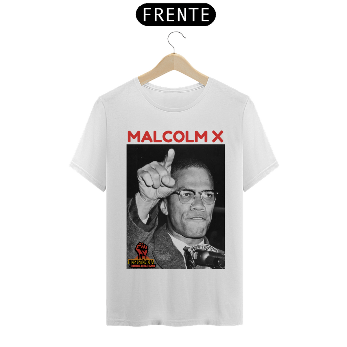 Nome do produto: Camisa Malcolm X