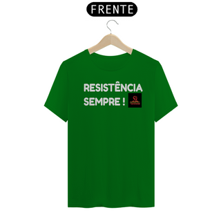 Nome do produtoCamisa Resistência contra o racismo