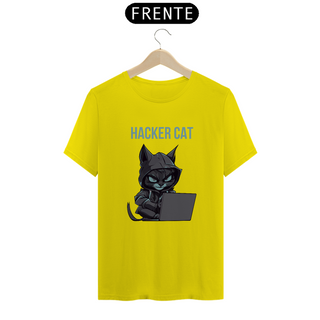 camiseta hacker cat