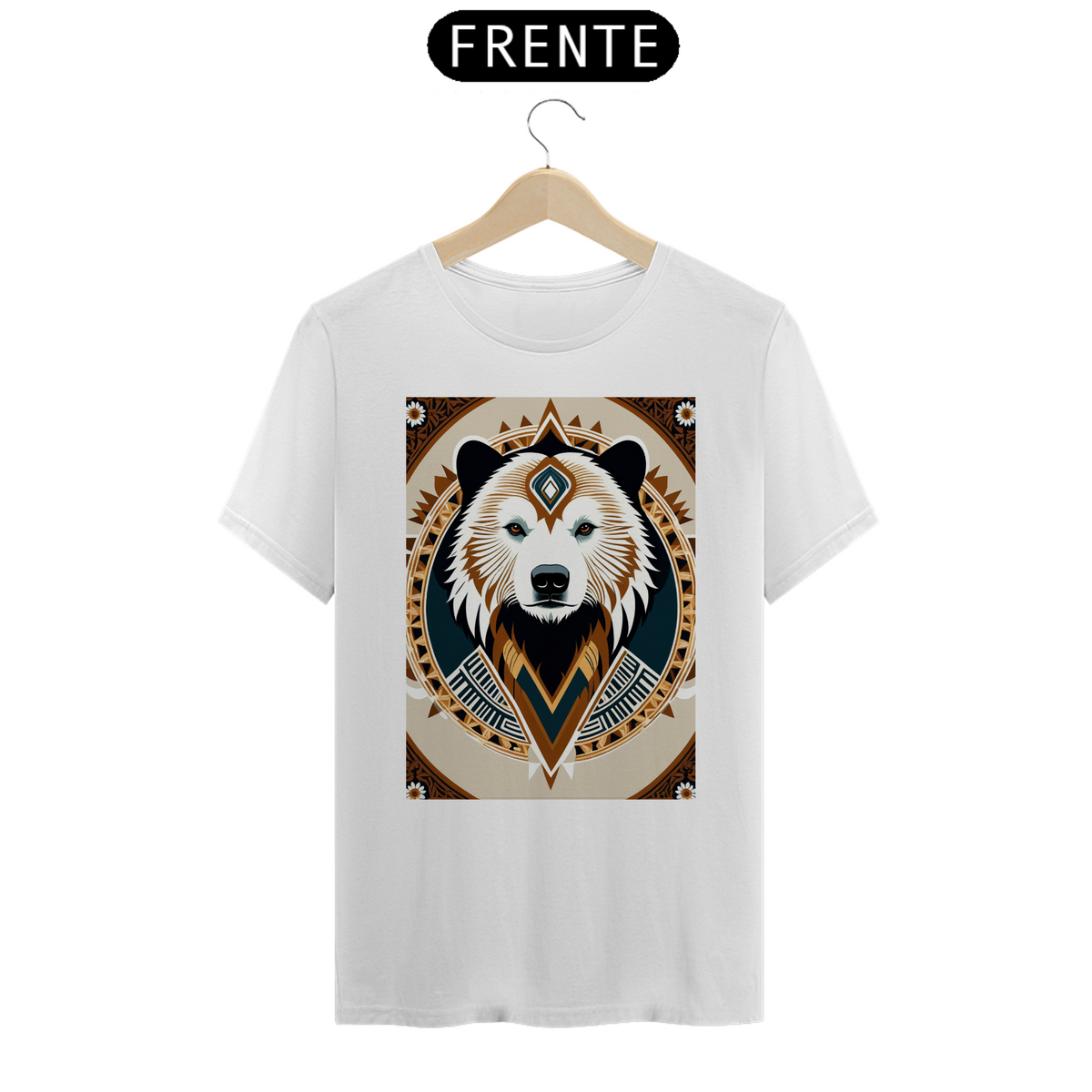 Nome do produto: Camiseta Nórdica Spirit Bear - Espírito do Urso Clássico