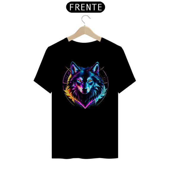 Camiseta Spirit Wolf Neon - Espírito do Lobo