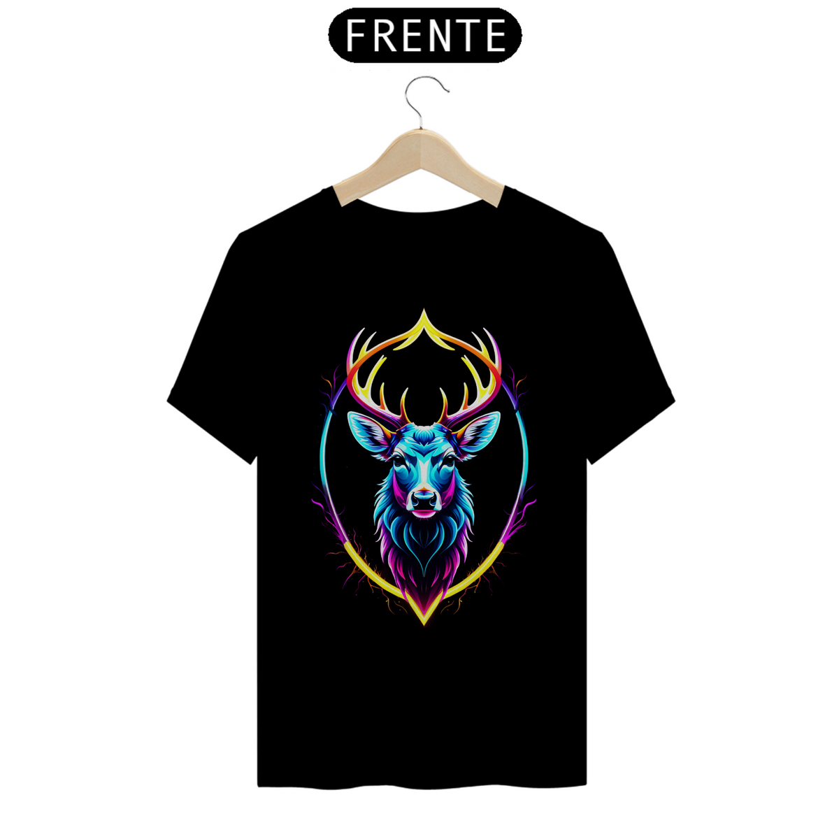 Nome do produto: Camiseta Nórdica Spirit Hart - Espírito do Cervo