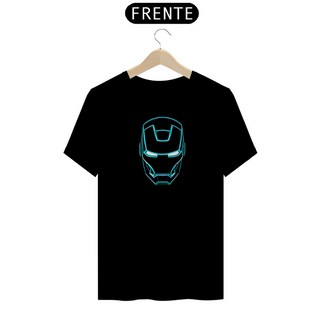 Camiseta Homem de Ferro Neon Azul - Iron Man
